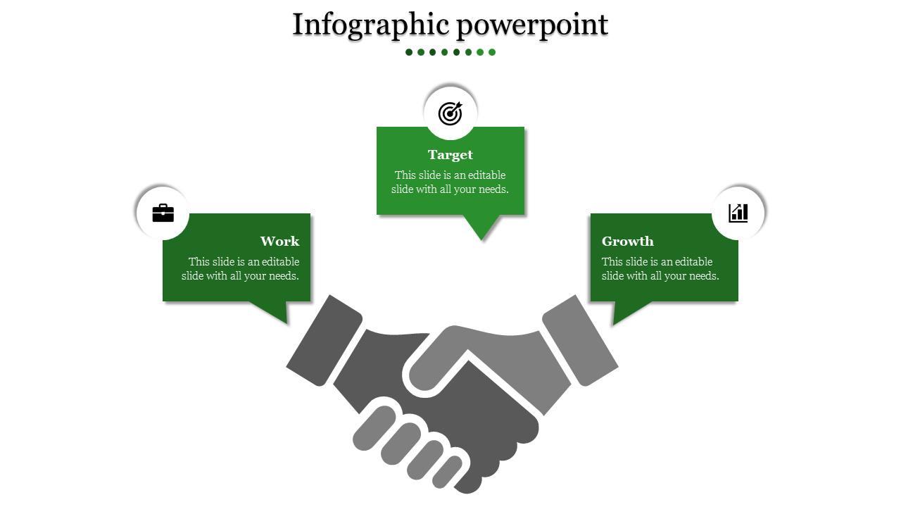 infographic powerpoint-3-Green